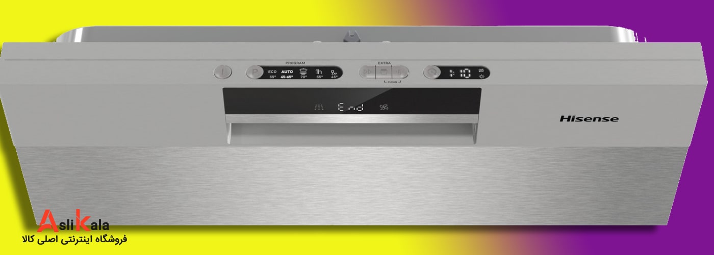 برنامه های شستشو در ماشین ظرفشویی هایسنس مدل HS661C60X